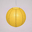 Gele nylon lampion voor buiten