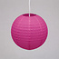 Fuchsia roze nylon lampion voor buiten