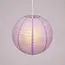Lichtpaarse nylon lampion voor buiten