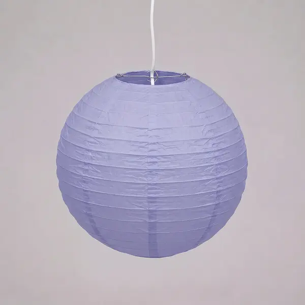 Lichtpaarse nylon lampion voor buiten