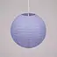 Lichtpaarse nylon lampion voor buiten