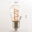 3W filament lamp, 2200K, amber Ø45 - dimbaar
