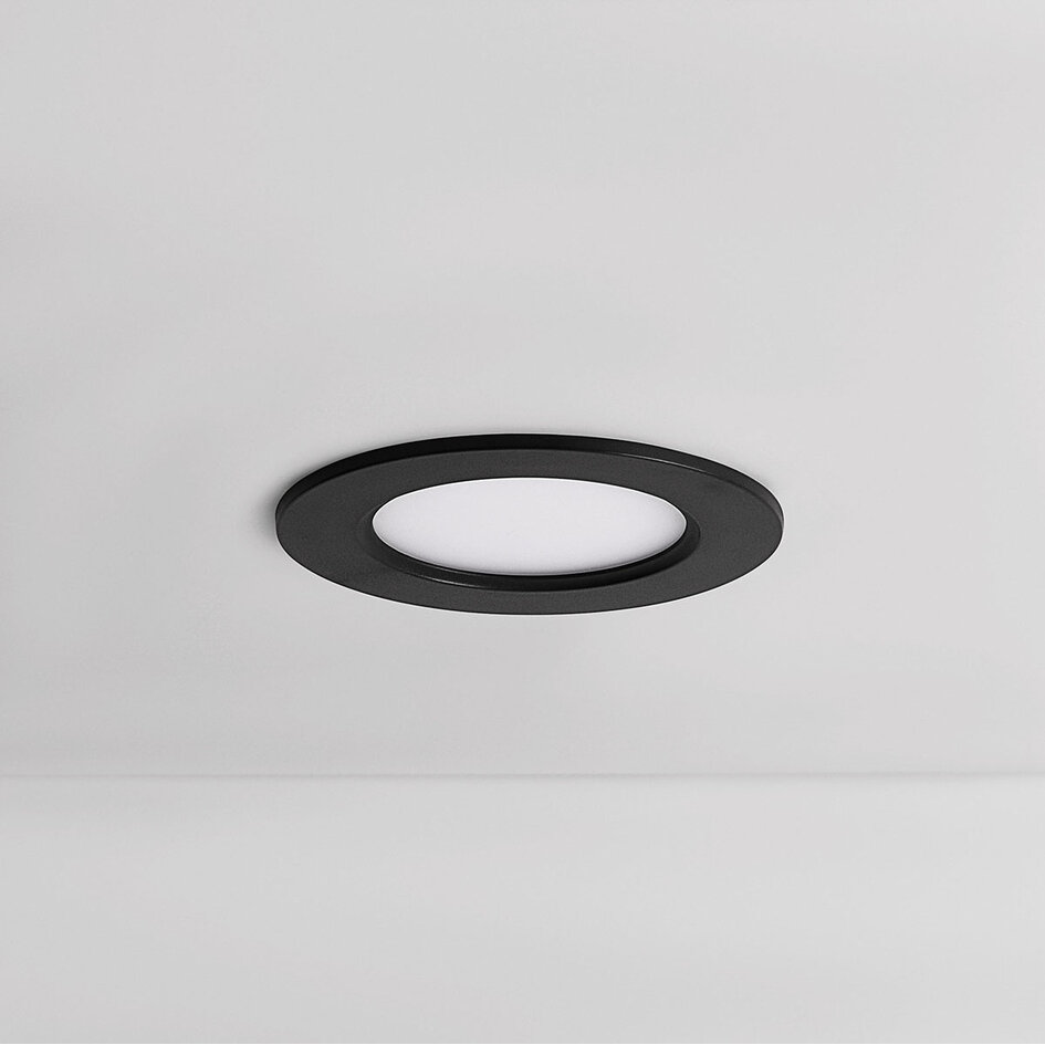 6W ronde LED downlight met CCT switch 3000K/4000K/6500K - Ø120mm