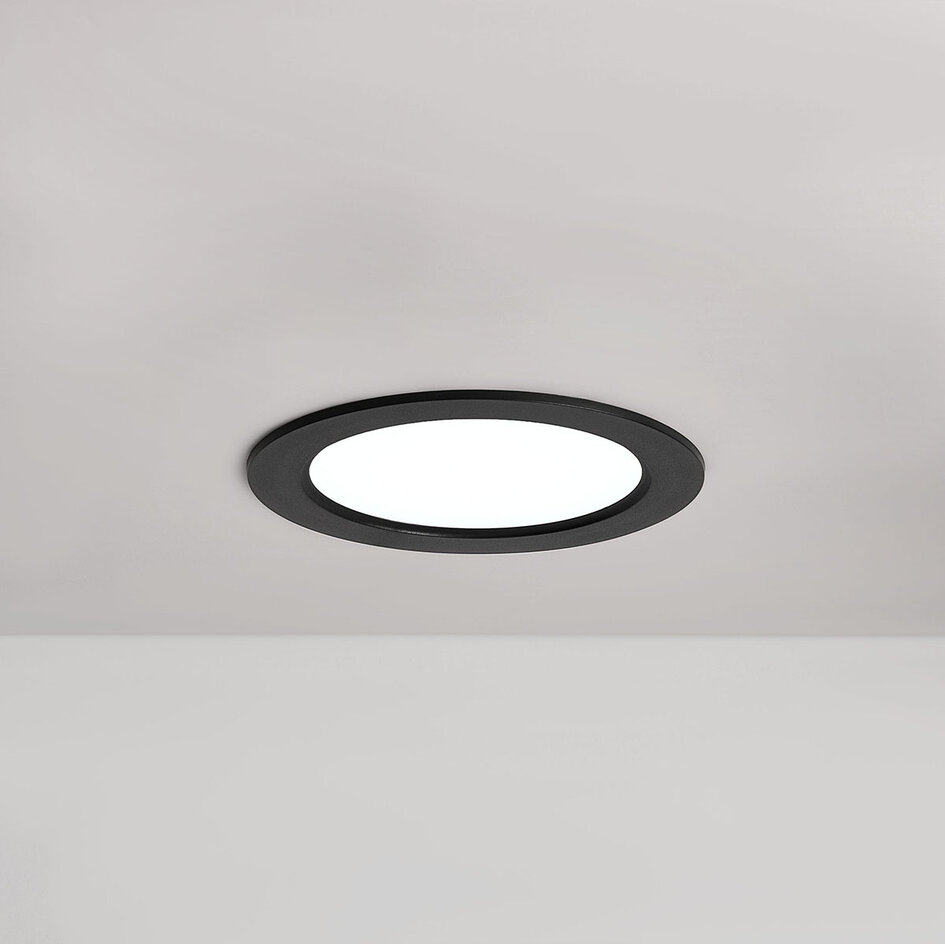 12W ronde LED downlight met CCT switch 3000K/4000K/6500K - Ø170mm