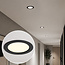 12W ronde LED downlight met CCT switch 3000K/4000K/6500K - Ø170mm