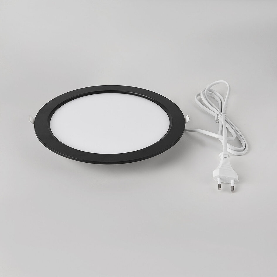 18W ronde LED downlight met CCT switch 3000K/4000K/6500K - Ø225mm