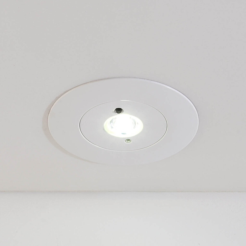 Ronde inbouwspot met verwisselbare lens - LX009