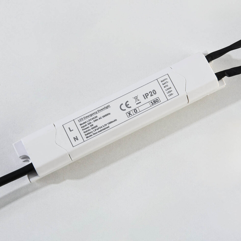 Ronde aluminium inbouwspot - LX010