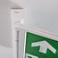 Kantelbare noodverlichting met vier pictogrammen - LX003