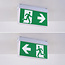 Tweezijdige opbouw noodverlichting - LX005
