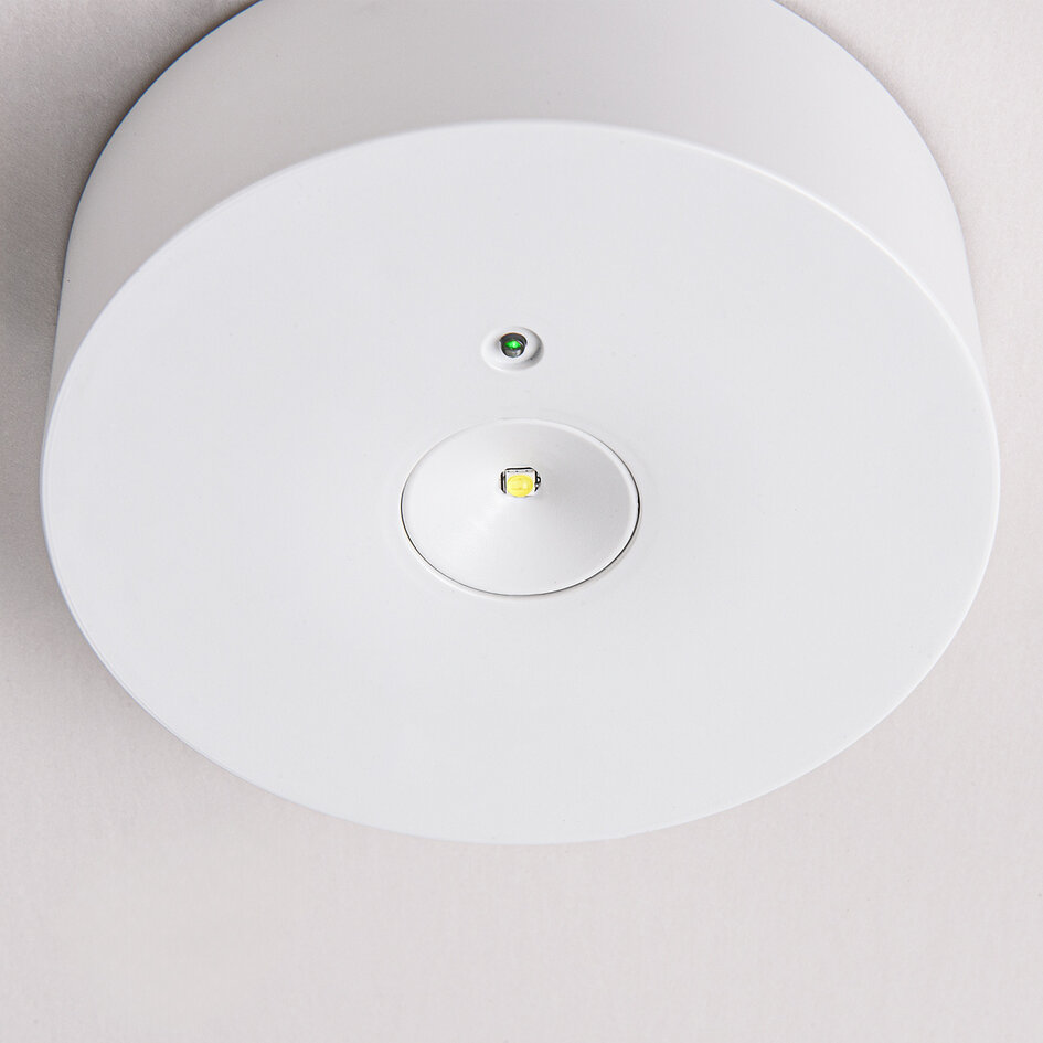 Opbouw noodverlichting spot met twee lenzen - LX007