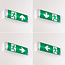 3 watt noodverlichting met transparante kap, OTG-KL serie