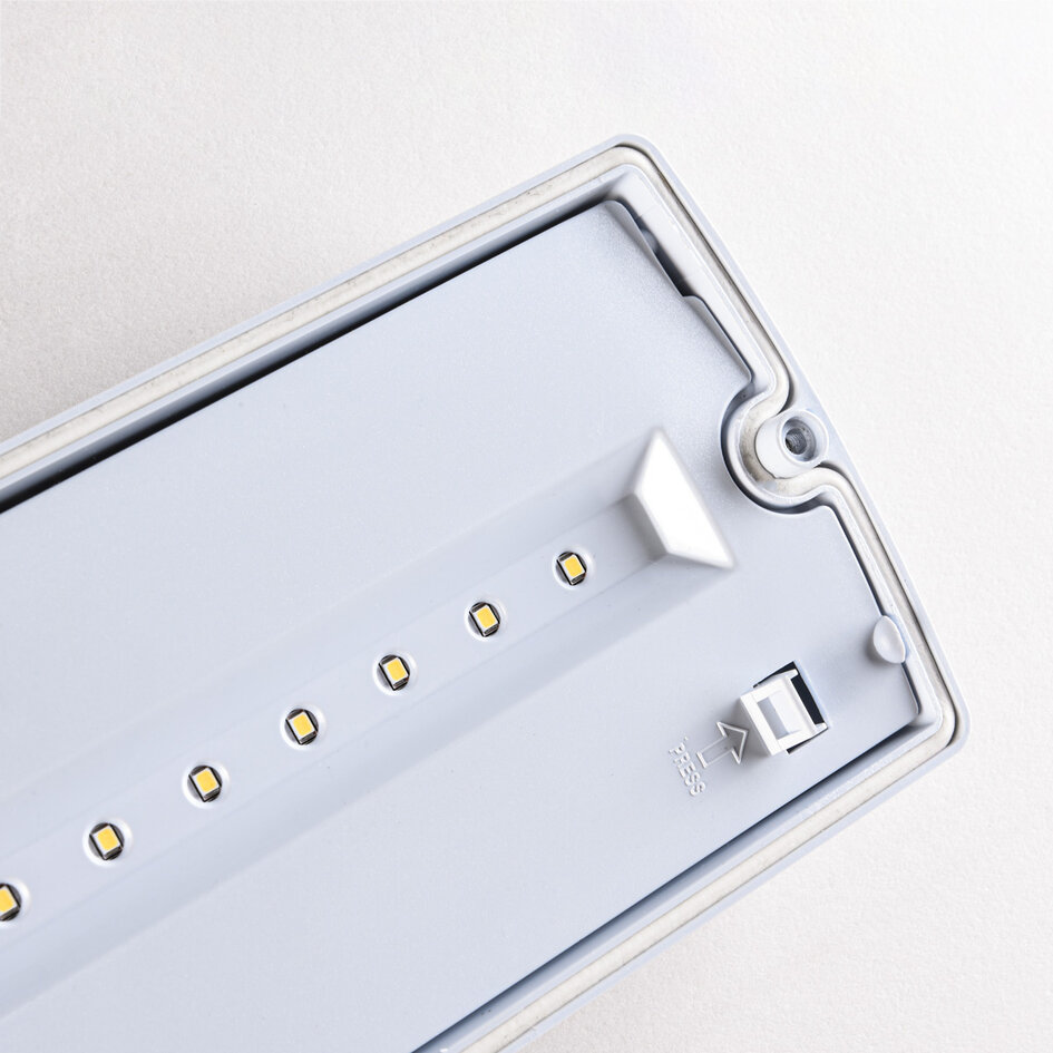 3 watt noodverlichting met transparante kap, OTG-KL serie