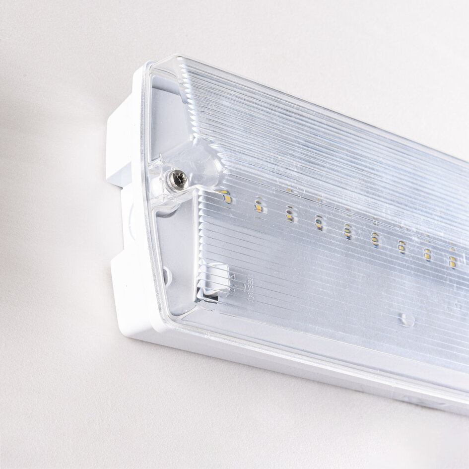 3 watt noodverlichting met transparante kap, OTG-KL serie