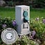 2-voudig buitenstopcontact IP44 met timer - steenlook