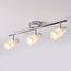 Moderne plafondspot zilver, 3-lichts - Kali (E14 fitting)