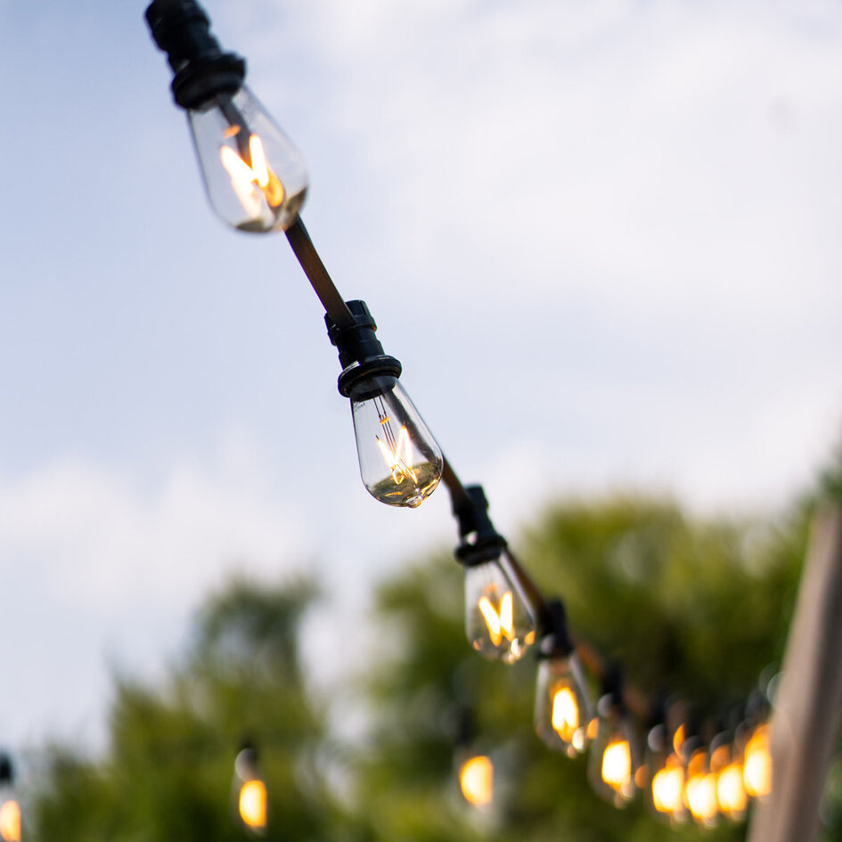 3,5W dimbare filament lamp Ø60