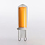 Dimbare G9 LED spot, helder glas, 2700K, 4,2W