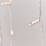 IJspegelverlichting koppelbaar | vanaf 3 meter | 114 LEDs | extra warm wit | wit snoer | rubber