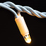 IJspegelverlichting koppelbaar | vanaf 3 meter | 114 LEDs | extra warm wit | wit snoer | rubber
