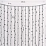 Lichtgordijn koppelbaar zwart | vanaf 2 meter | 300 LEDs | 2200K extra warm wit | rubber