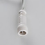 Lichtgordijn koppelbaar wit | vanaf 2 meter | 300 LEDs | 2200K extra warm wit met twinkel | rubber