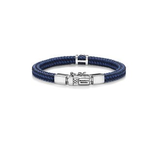 Buddha to Buddha Armband Denise Cord Mix Blauw