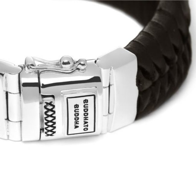 Armband Komang Leer Bruin