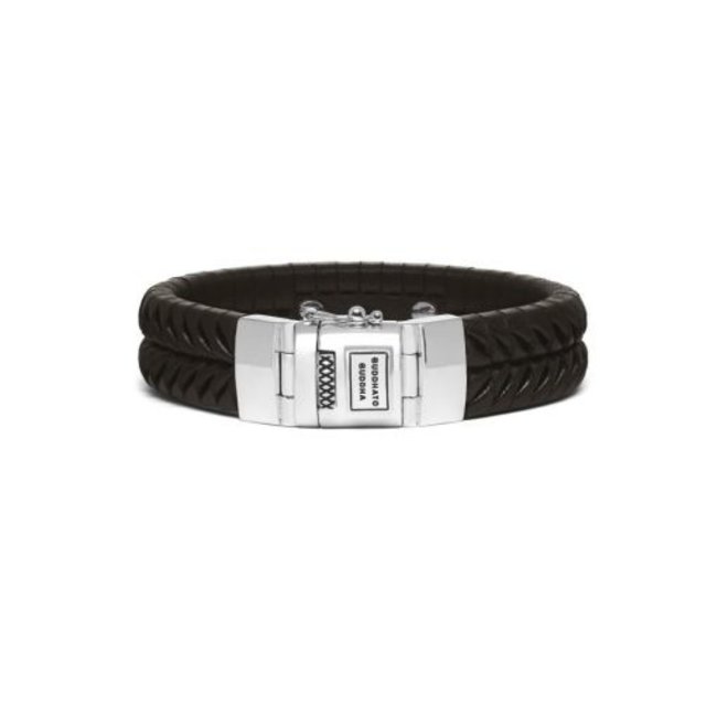 Armband Komang Leer Bruin