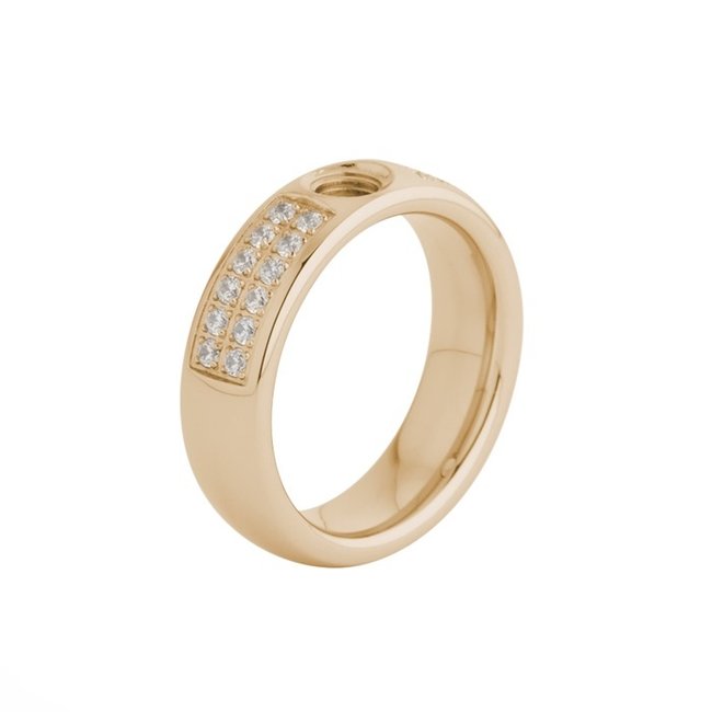 Vivid Vicky CZ  Ring - Rosékleurig