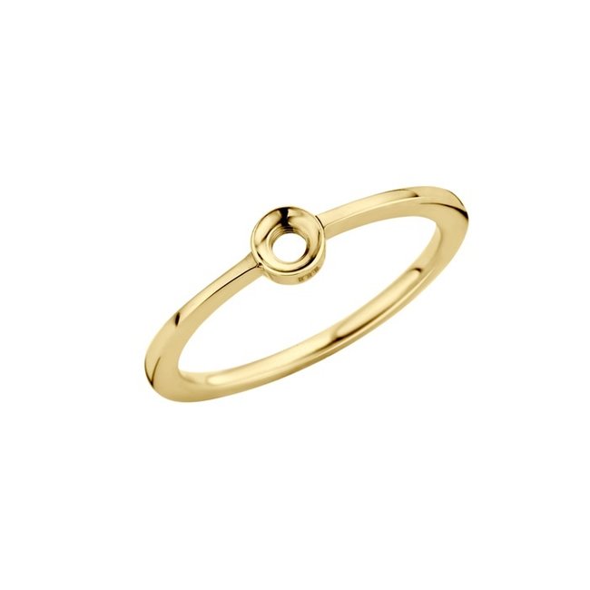 Melano Jewelry Twisted Petite Ring - Goudkleurig