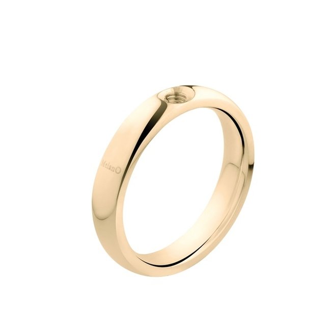 Melano Jewelry Twisted Tracy  Ring - Goudkleurig