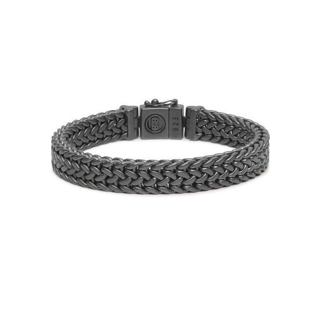 Armband Julius Black Rhodium Zilver