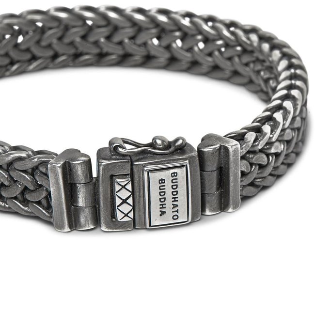 Armband Julius Black Rhodium Zilver