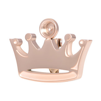 iXXXi jewellery Last Items SALE! Broche Crown Top Part Rosékleurig