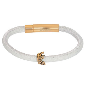iXXXi jewellery Last Items SALE! Dames Armband Crown  - Goudkleurig