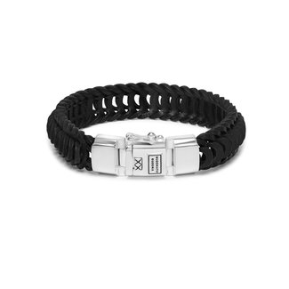 Buddha to Buddha Armband Lars Leer Zwart