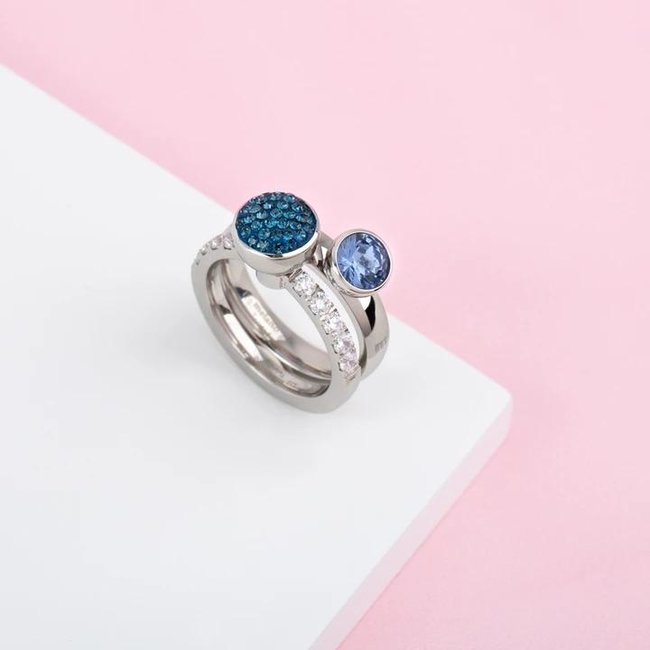 Twisted Make The Statement Ring Set