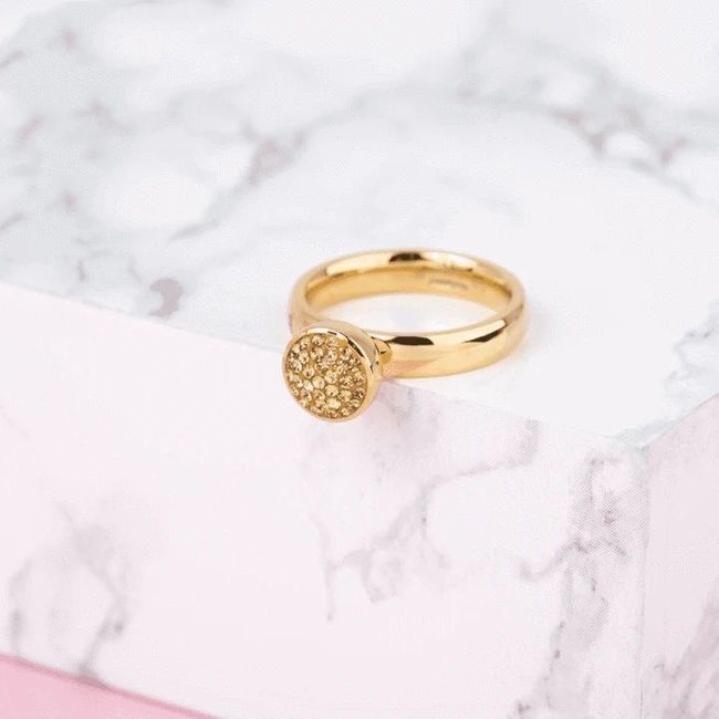 Twisted Eyes Like Stars Ring Set Goudkleurig