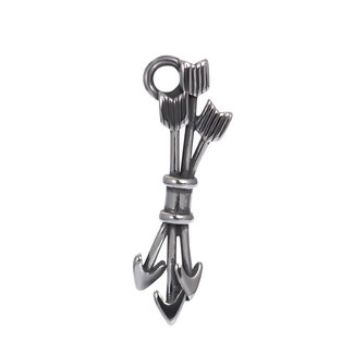 IXXXI Jewelry Charm Multiple Arrows - Zilverkleurig