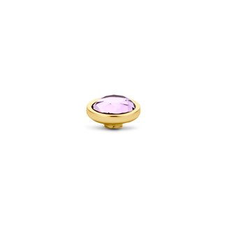 Melano Jewelry Vivid No Edge Steentje Light Rose