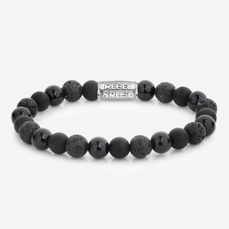 Rebel en Rose Black Rocks - 8mm