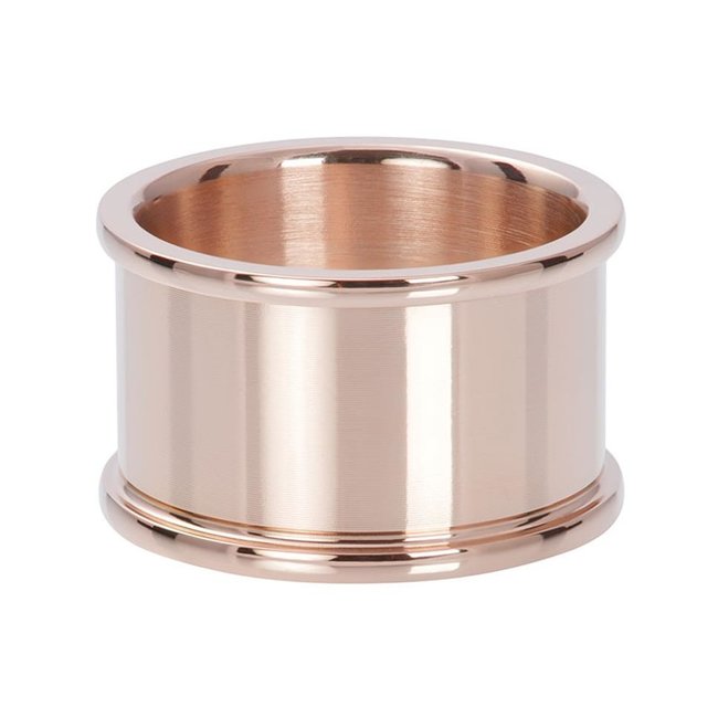Basisring 12 mm - Rosé goud