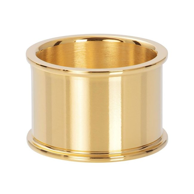 Basisring 14 mm  - Goud