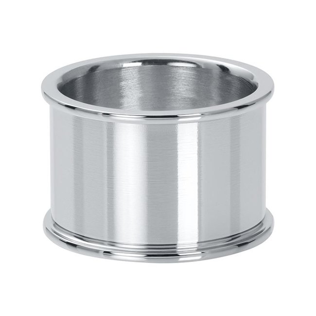 Basisring 14 mm  - Zilver