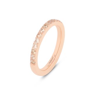 Melano Jewelry Friends Saddy Ring Champagne  - Rosékleurig