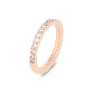 Melano Jewelry Friends Saddy Ring Crystal - Rosékleurig