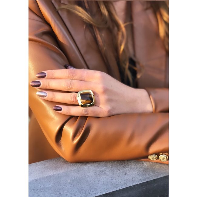 Kosmic Kate Ring  - Goudkleurig