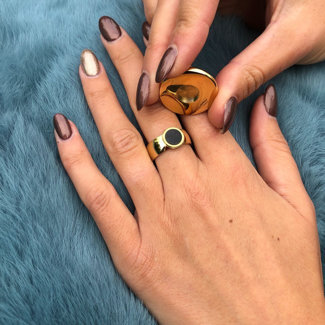 Kosmic Kate Ring  - Goudkleurig