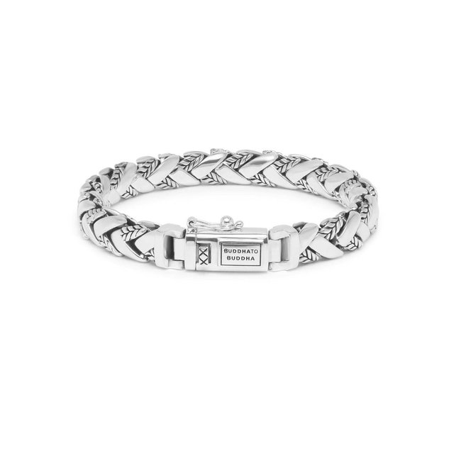 Armband George Texture Bracelet Silver